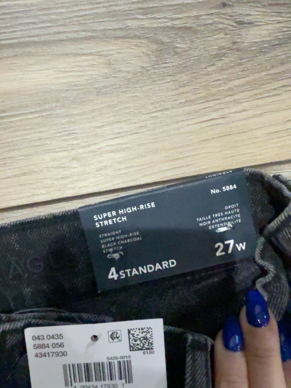 American Eagle Outfitters Super High-Rise Stretch Jeans - Black